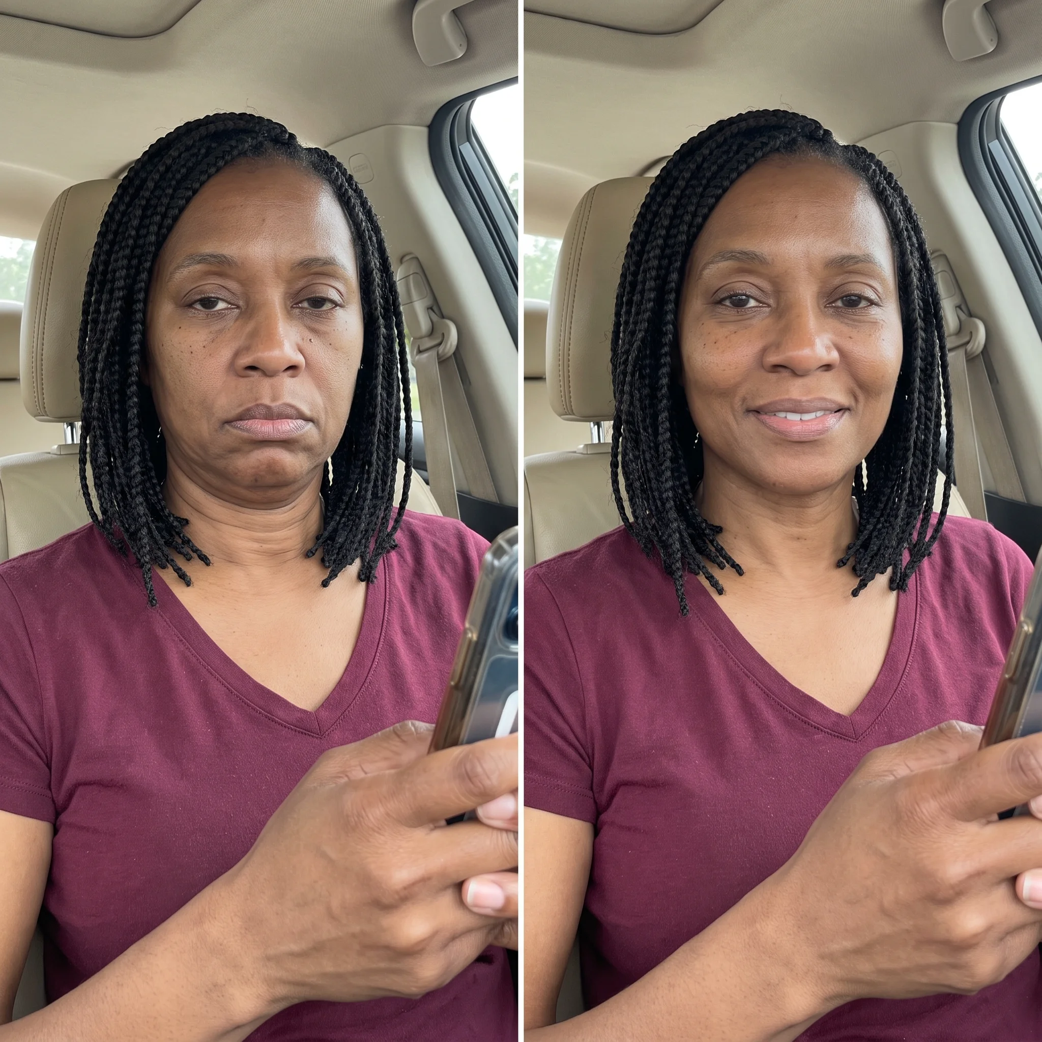 Jasmine A. before and after
